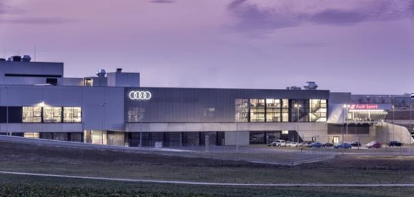 Audi Sport GmbH mit Sitz in Neckarsulm baut auf vier Säulen 